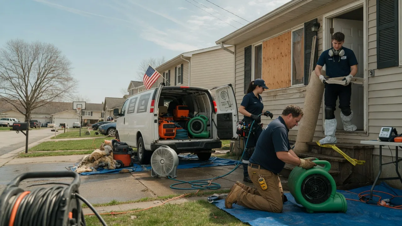 Water Damage Restoration in Sunset, LA near me